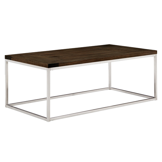 Keenan Stainless Steel Rectangular Tables by iNSPIRE Q Modern