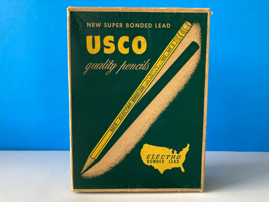 Vintage Usco Pencil Box