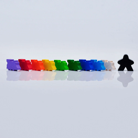 Small Train 11x18mm [10 Colors Options] Wooden Token To Board Games/Pnp
