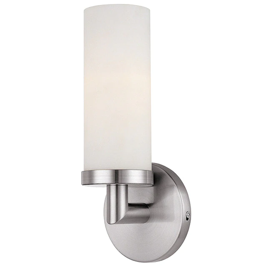 Access 'Aqueous' Brushed Steel One-light Pendant - Brushed Steel