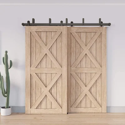 Standard Double Door Barn Door Hardware Kit