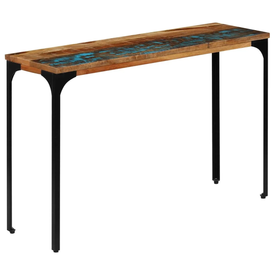 Console Table 47.2"x13.8"x29.2" Solid Reclaimed Wood