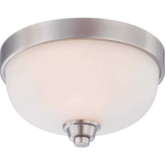 Helium 1-Light Flush Dome