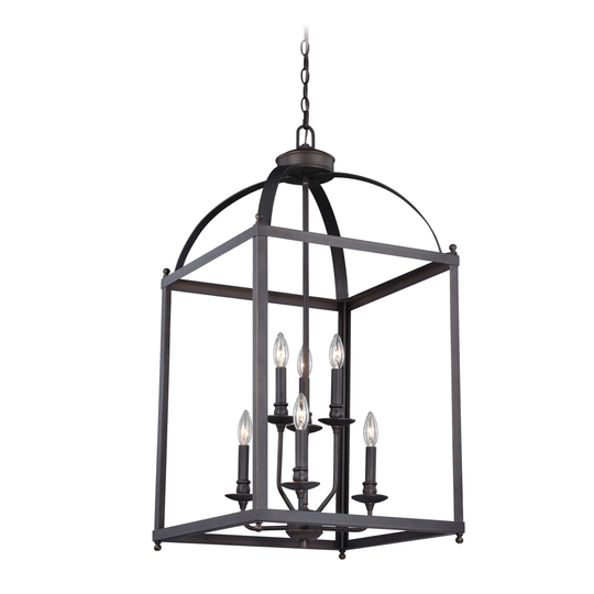 Vaxcel Lighting Juliet 6 Light 18" Wide Multi Light Pendant
