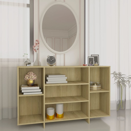 Sideboard Sonoma Oak 47.2"x11.8"x29.5" Chipboard