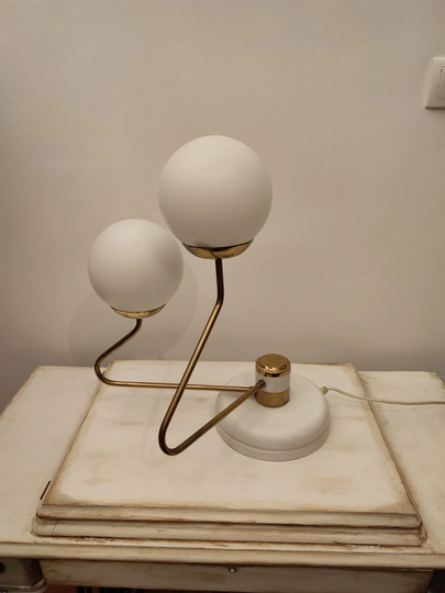 Space Age Table Lamp, Sputnik Mid Century Mcm, Design Atomic Desk Lamp