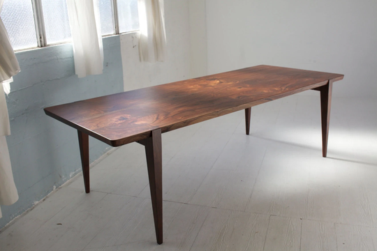 96" Oslo Dining Table in Oregon Walnut