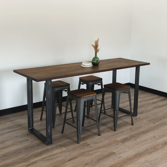 Black Walnut High Top Table | Hardwood Pub Restaurant