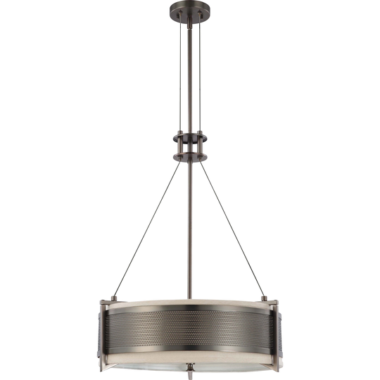 Nuvo Diesel 4-Light Round Pendant