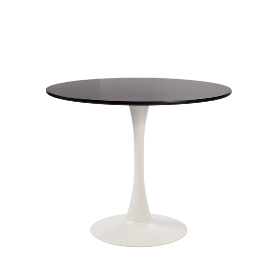 Tulip Table 35" Diameter - Black & White - Standard