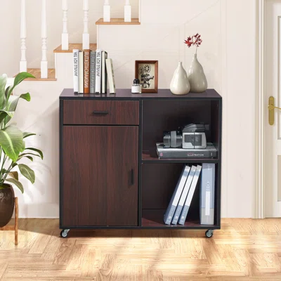 Colner 1-Drawer Mobile Lateral Filing Cabinet