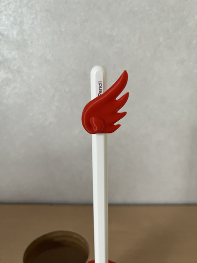 Cute Wing Clip 3D Printed For Apple Pencil/Pencil
