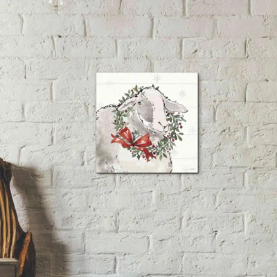 Modern Farmhouse XIII Christmas by Anne Tavoletti - Wrapped Canvas Graphic Art Print