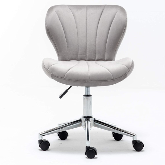 BTEXPERT Vanity Plush Velvet Workplace Meeting Conference Makeup Desk Chair Upholstered Home Office Chair