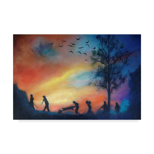 Gregg Degroat 'The Underground Railroad' Canvas Art - Multi-color