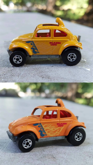 Hot Wheels Color Changers Baja Bug Vw Volkswagen Mattel 1989