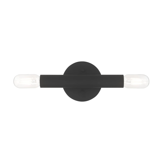 Livex Lighting Copenhagen 2-light ADA Wall Sconce - 16.75"W x 5.13"H x 3.75"D