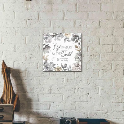 Red Barrel Studio® Skyline Sketches V by Anne Tavoletti - Wrapped Canvas Graphic Art Print