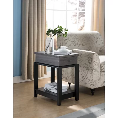 Evadale End Table with Storage