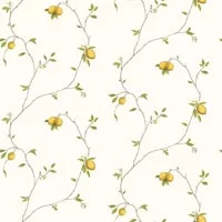 Kitchen Recipes Lemons 32.8' L x 21" W Smooth Wallpaper Roll