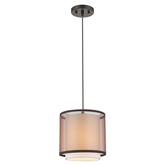 Brella 1-light Antique Bronze Mini Pendant