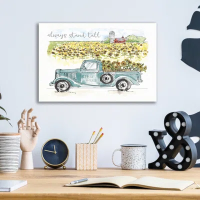 Sunflower Fields V by Anne Tavoletti - Unframed Graphic Art