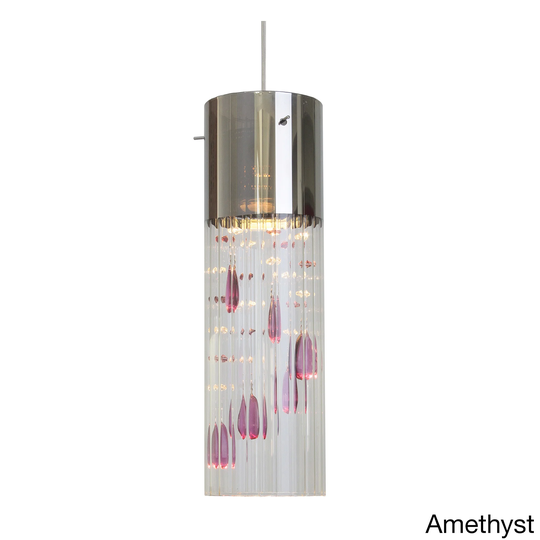 Gem 1-light Chrome Mini Pendant