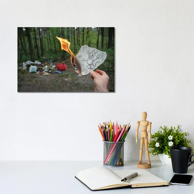 Pencil vs. Camera 27 by Ben Heine - Graphic Art Print