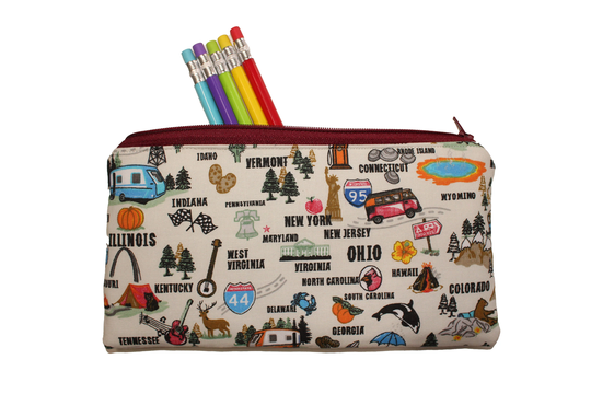 Emily Pencil Pouch Road Trip