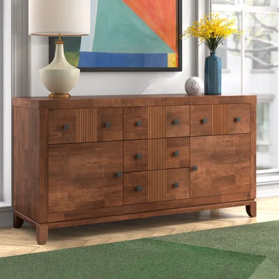 59" Wide 5 Drawer Sideboard