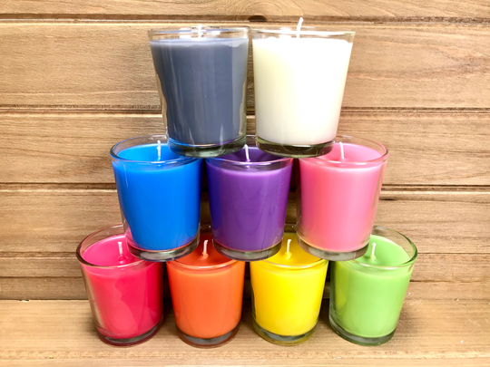 Colored Spell Candles, Soy Candle, Wiccan Ritual Vegan Unscented, Choice Of Color