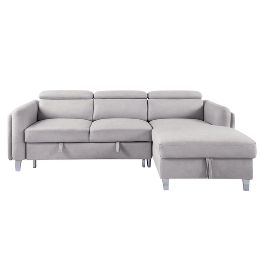 L-Shape Sleeper Sectional Sofa