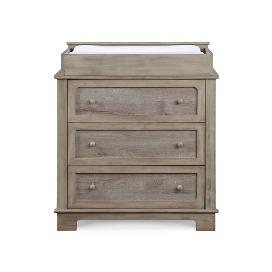 6 Drawer Storage Cabinet Double Dresser White