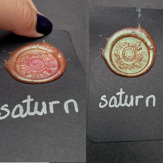Saturn Color Shift - Wax Sealing Beads Wax Seals Beans Glitter Chameleon
