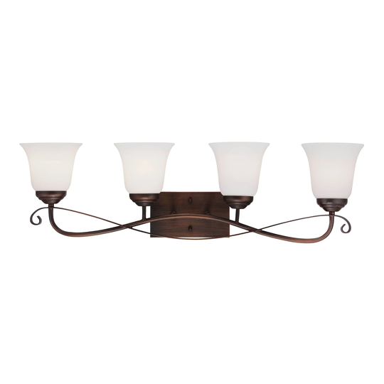 Kingsport Bathroom Vanity Light in Rubbed Bronze