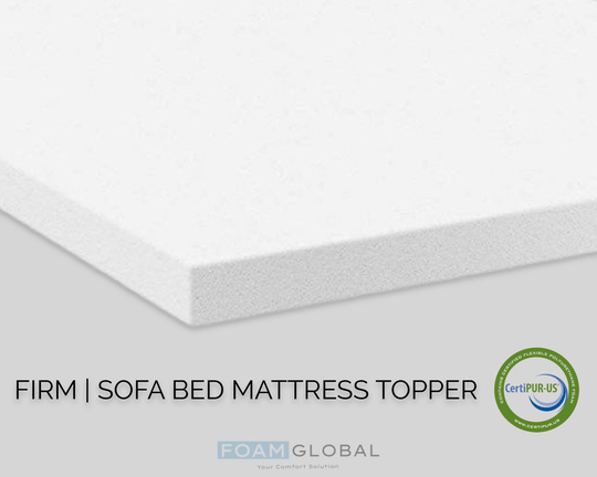 Sofa Bed Firm Foam Mattress Topper 2-Inch