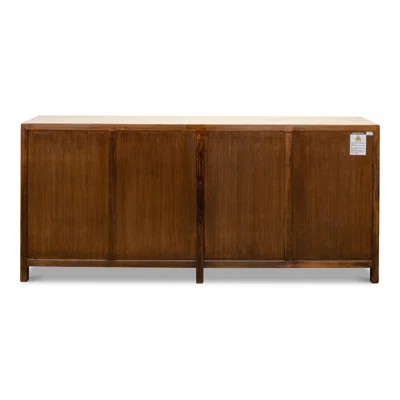 Monroeville 79" Wide Pine Wood Sideboard