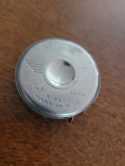 Defiance No 1280 USA Round Automatic 6' Rule