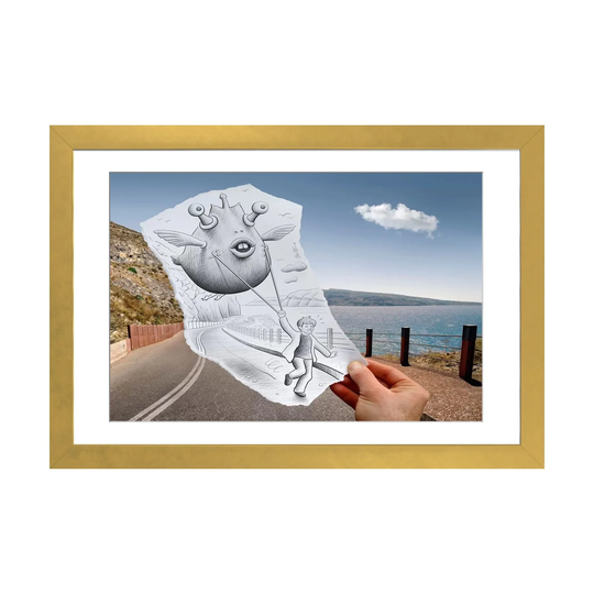 iCanvas "Pencil vs. Camera 48" by Ben Heine PFA