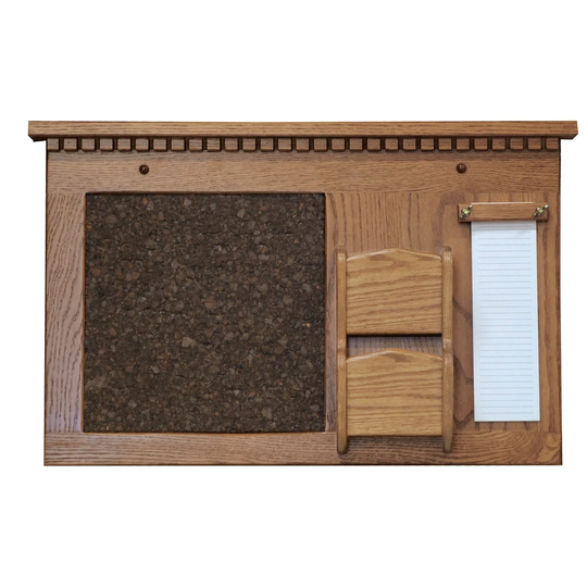 Oak Letter Holder with Peg