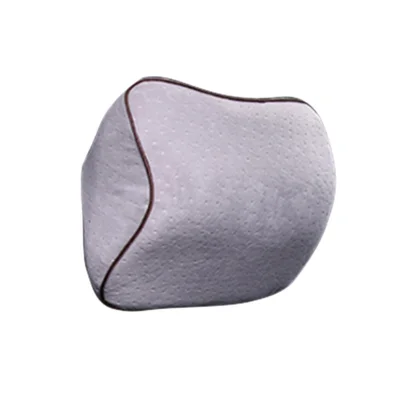 Memory Foam Back Cushion Support Pillow For Home Office Chair Car ,Back Pain Relief 10.24*8.66*5.12Inch(Brown)