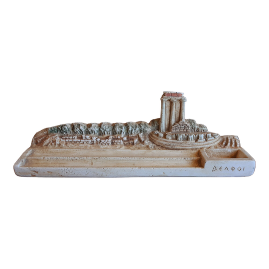 Pencil Holder Table Sculpture Temple Of Apollo God Delphi