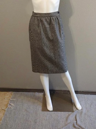 80S 90S Pencil Skirt