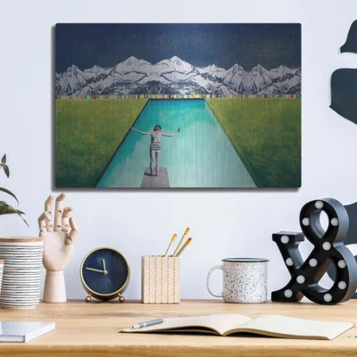 Millwood Pines ''PRINT'' By DB Waterman, 16"X12"