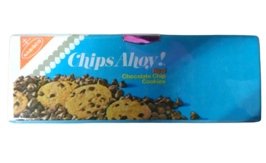 Pencil Case, Vintage, Chips Ahoy Cookie, Nabisco Advertising