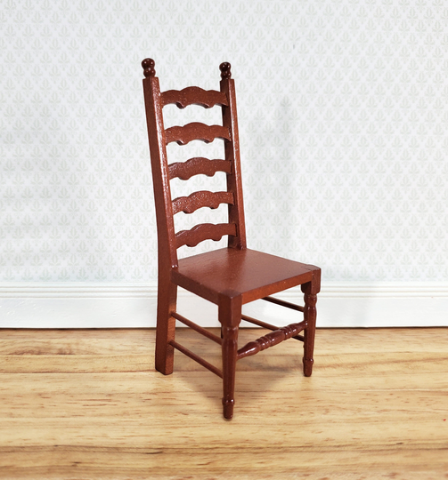 Dollhouse Ladderback Chair For Kitchen Or Dining Room 112 Scale Miniature Furniture