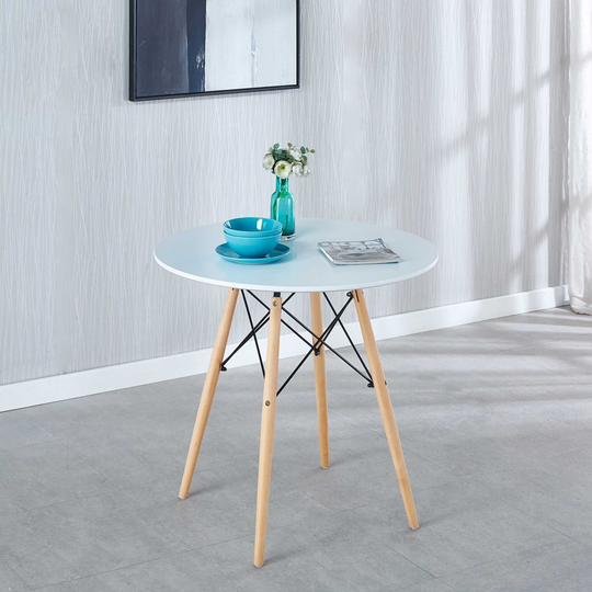 Mid-century Dining Table for 2-4 People End Table Leisure Coffee Table