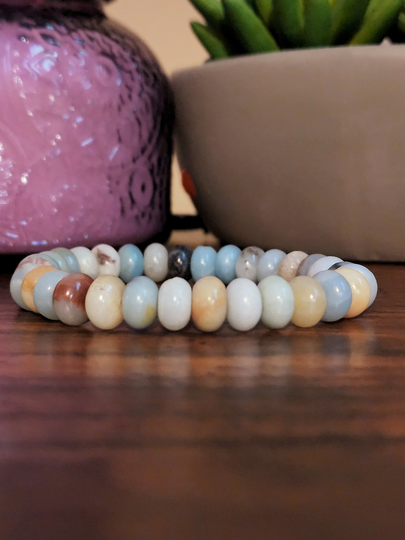 Amazonite Beaded Bracelet