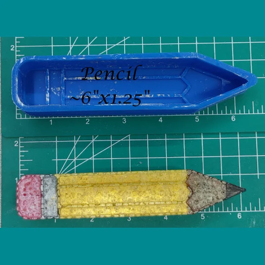 Pencil Silicone Freshie Mold