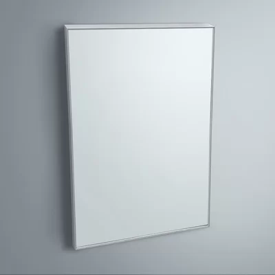 Akhavi Matte Aluminum Framed Bathroom/Vanity Mirror